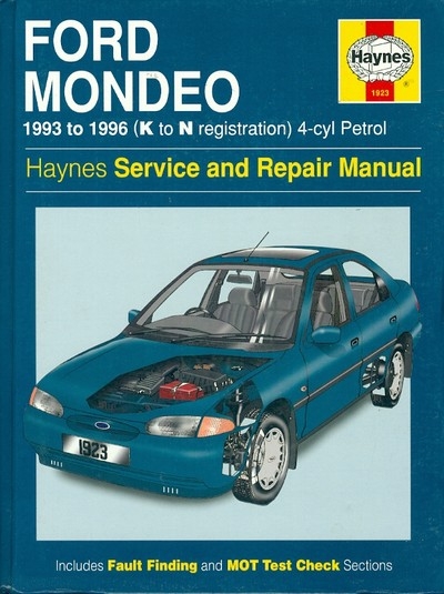 download Ford Mondeo 4 Cyl Reg K To N Serv workshop manual