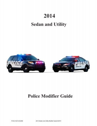 download Ford Police Interceptor workshop manual