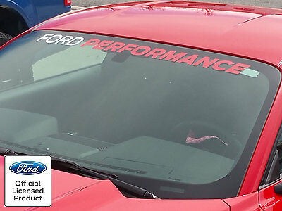 download Ford Racing Windshield Decal with Ford Ovals workshop manual