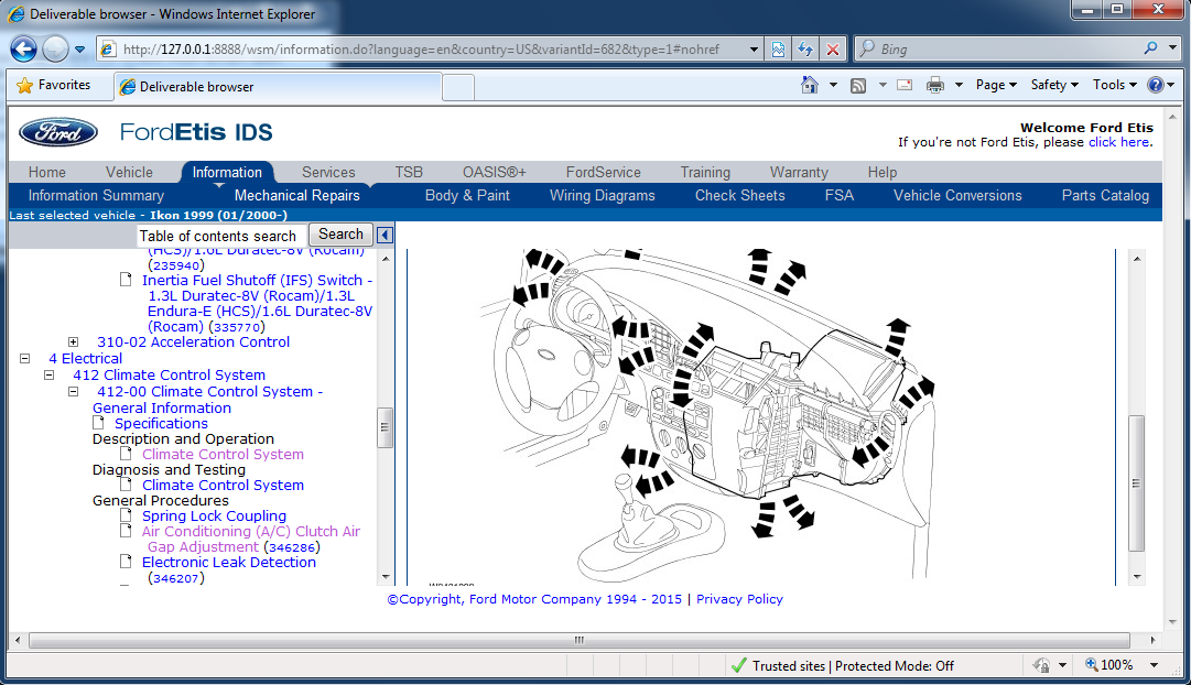 download Ford S Max workshop manual