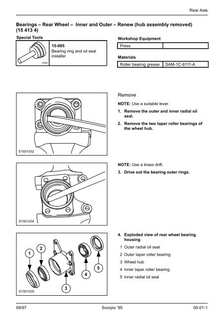 download Ford Scorpio workshop manual