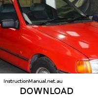 download Ford Sierra Estate P100 Pick up workshop manual