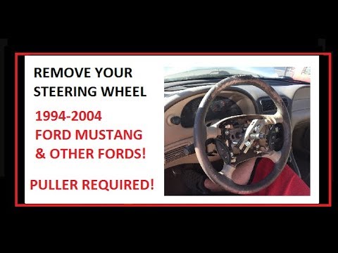 download Ford Thunderbird Cougar Steering Column Removal workshop manual