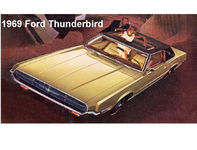 download Ford Thunderbird to workshop manual