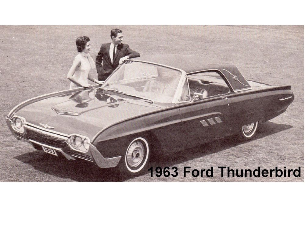 download Ford Thunderbird to workshop manual