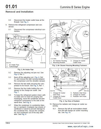 download Freightliner Business Class Trucks FL50 FL60 FL70 FL80 FL106 FL112 MB50 MB60 MB70 MB80 workshop manual