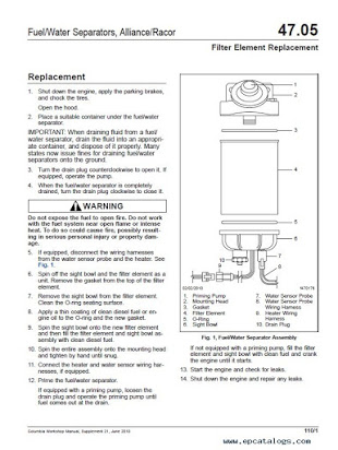 download Freightliner Columbia Trucks CL112 CL120 workshop manual