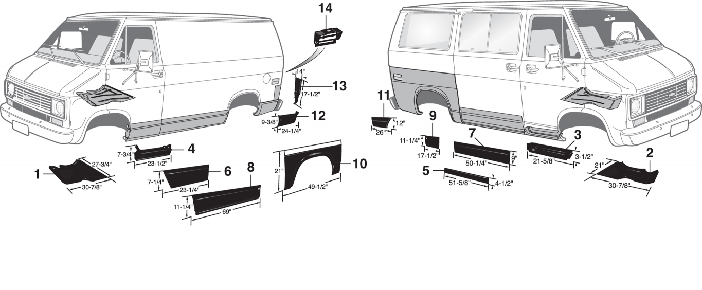 download GMC G Van workshop manual