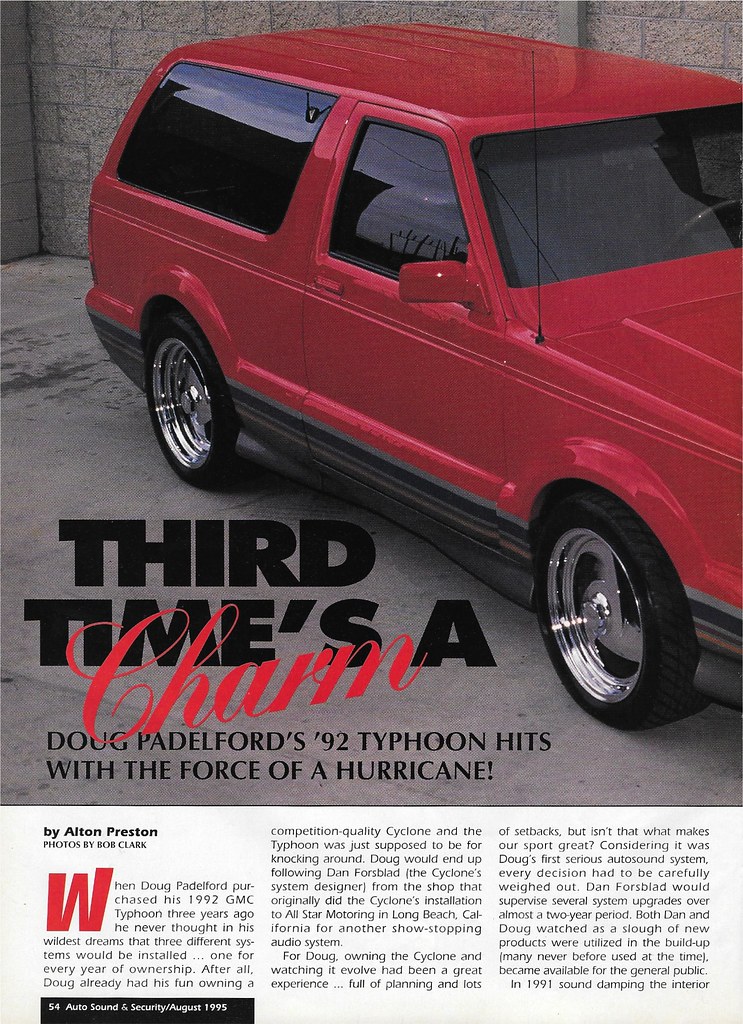 download GMC Typhoon workshop manual