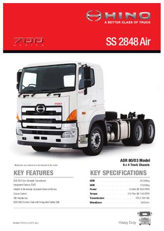 download HINO Truck 700 workshop manual