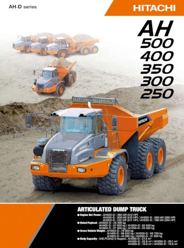 download HITACHI AH300 Articulated Dump Truck able workshop manual