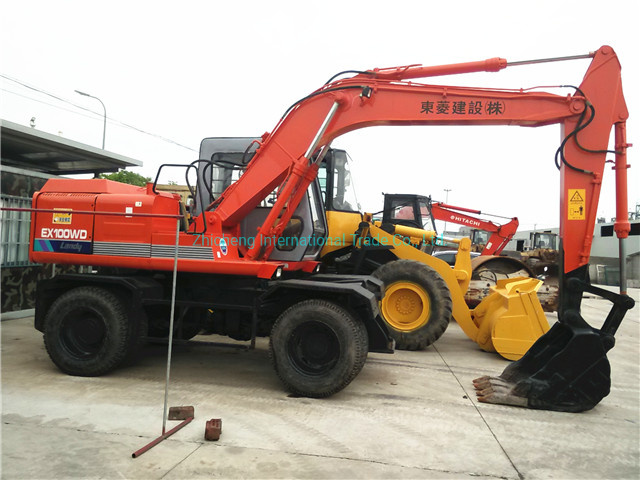 download HITACHI EX100WD WHEELED Excavator EQUIPMENT able workshop manual