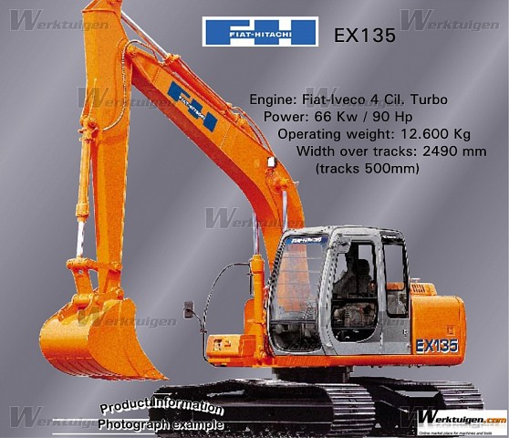 download HITACHI EX135UR Excavator able workshop manual