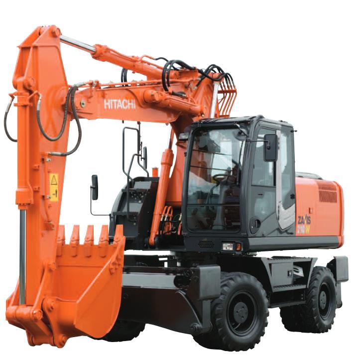 download HITACHI ZAXIS 210W WHEELED Excavator able workshop manual