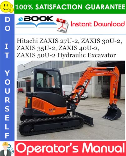 download HITACHI ZAXIS 30U 2 35U 2 Excavator able workshop manual