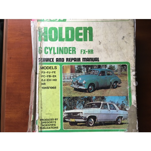 download HOLDEN 48 50 FX FJ FE FC FB EK EJ EH HD HR workshop manual