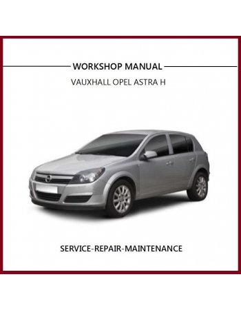 download HOLDEN ASTRA H workshop manual