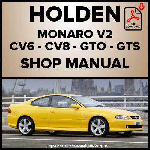 download HOLDEN GTS Manual. workshop manual