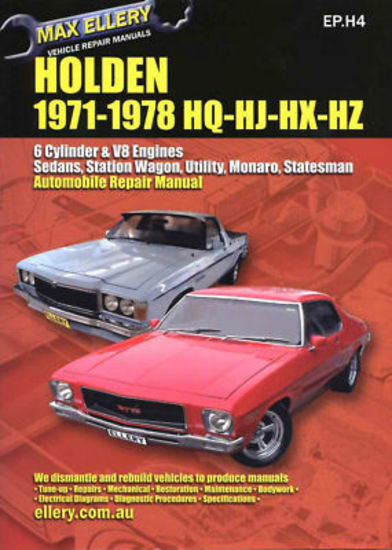 download HOLDEN HQ HZ workshop manual