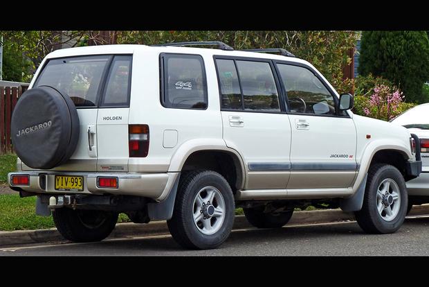 download HOLDEN JACKAROO ISUZU TROOPER workshop manual