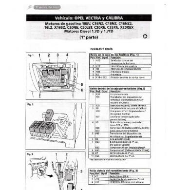 download HOLDEN ZAFIRA B workshop manual