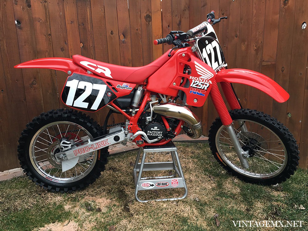 download HONDA CR125R Motorcycle able workshop manual