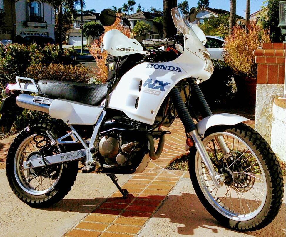 download HONDA NX250 Motorcycle  able workshop manual