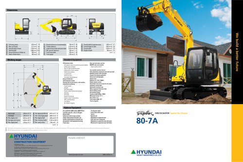 download HYUNDAI Crawler Excavator R80 7 able workshop manual