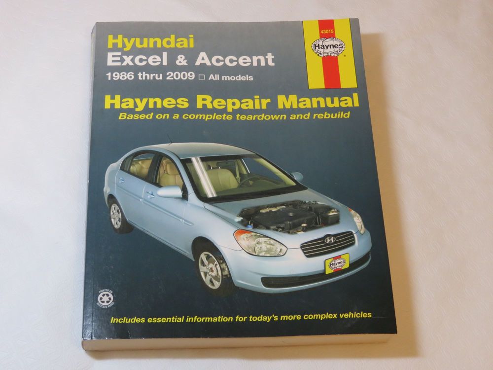 download HYUNDAI EXCEL workshop manual