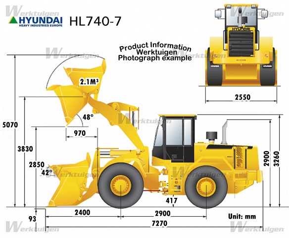 download HYUNDAI HL740 3 Wheel Loader able workshop manual