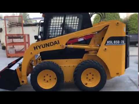 download HYUNDAI HSL650 7 Skid Steer Loader able workshop manual