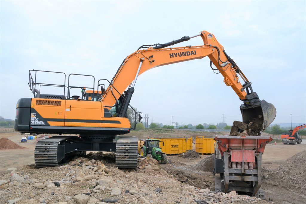 download HYUNDAI HX300L Crawler Excavator able workshop manual