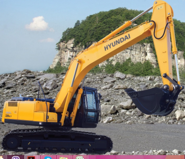 download HYUNDAI R110 7 india Crawler Excavator able workshop manual