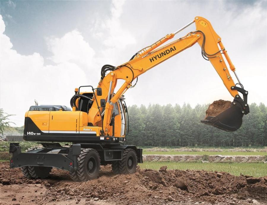 download HYUNDAI R140W 7 Wheel Excavator able workshop manual