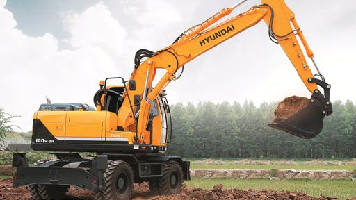 download HYUNDAI R140W 7 Wheel Excavator able workshop manual