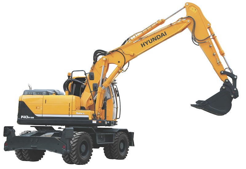 download HYUNDAI R140W 7 Wheel Excavator able workshop manual