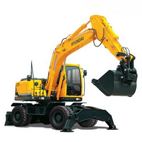 download HYUNDAI R140W 7 Wheel Excavator able workshop manual