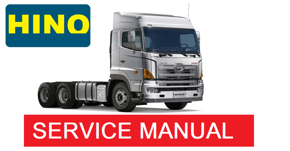 download Hino 500 workshop manual