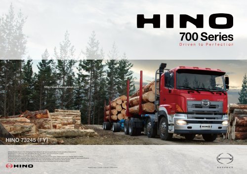 download Hino 700 aka Hino Profia in workshop manual