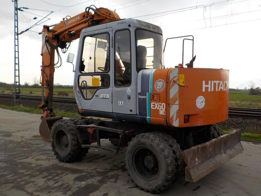download Hitachi EX60WD 2 Wheeled Excavator able workshop manual