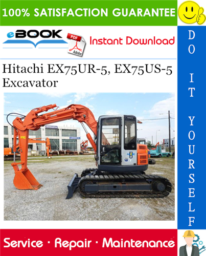 download HITACHI EX75UR 5 EX75US 5 Excavator able workshop manual