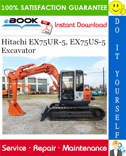 download Hitachi EX75UR 5 EX75US 5 Excavator able workshop manual