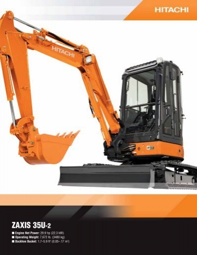 download Hitachi Zaxis 27U 2 30U 2 35U 2 Excavator able workshop manual