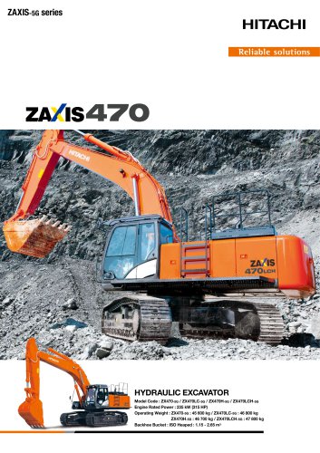 download Hitachi Zaxis ZX 470LC 5G Excavator able workshop manual