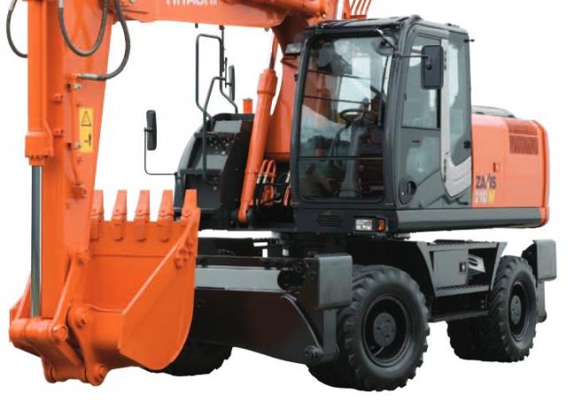 download Hitachi Zaxis ZX210W 3 Hydraulic Excavator able workshop manual