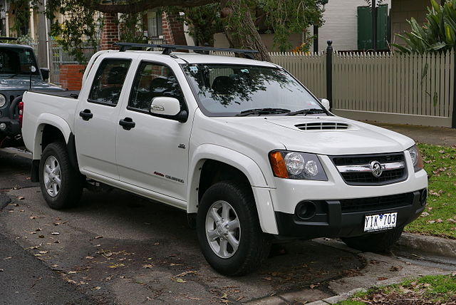 download Holden Colorado Rodeo workshop manual