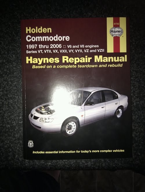 download Holden Commodore VX able workshop manual