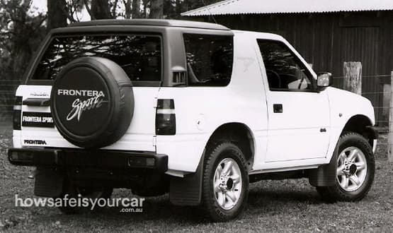 download Holden Frontera workshop manual