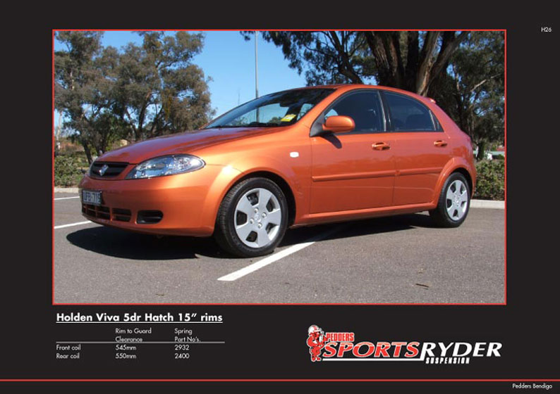 download Holden Viva workshop manual