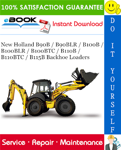 download Holland B110 Loader Backhoe able workshop manual